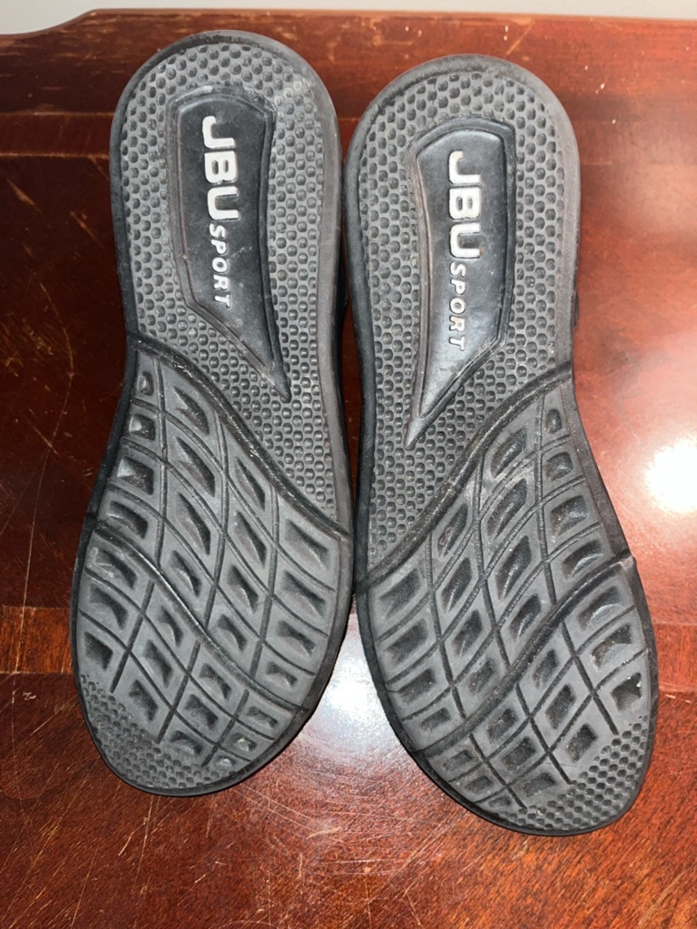 JBU Black Strappy Woven Elastic Sandals - Picture 5 of 9
